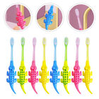  8 Pcs Tooth Care Toothbrush Kidult Toys Animal Baby Child Cartoon