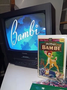 Vintage Disney Bambi VHS Tested - Picture 1 of 5