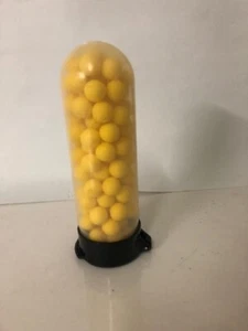100 X .68 Cal Target Paintballs For Training 0.68 Cal Yellow FREE SHIPPING- - Picture 1 of 7