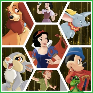 Disney Collect Topps - CLASSIC SERIES 1 ICONS MOTION W/AWARD - 7 DIGITAL CARDS - Picture 1 of 8