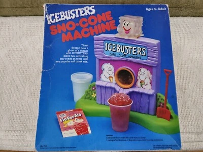 ICEBUSTERS SNO CONE MAKER VINTAGE 1985 Lanard Machine In Box! - Image 1 of 4