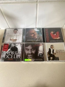 Andrea Bocelli Cd Bundle X 6 - Picture 1 of 8