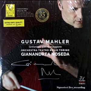 Signed by GIANANDREA NOSEDA Mahler Symphony No.9 Fone 122 / 2 LP New Unplayed - Picture 1 of 2