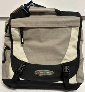 High Sierra Umhängetasche Messenger Laptoptasche Tankrucksack anthrazit schwarz grau Kurier - Bild 1 von 9