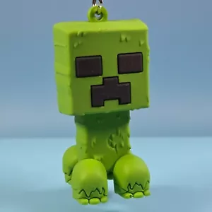 Monogramm A Minecraft Film Figur Tasche Clip Creeper - 6,3 cm/2,5 Zoll offene Box - Bild 1 von 4