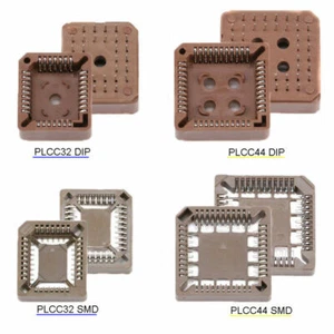32 Pin & 44 Pin PLCC32 & PLCC44 SMT/SMD/DIP Base Slot Programmer IC Test Socket - Picture 1 of 8