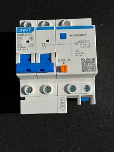 Nuovo CHINT * NXBLE-63 C63, Interruttore circuito a corrente 2P 230V - Foto 1 di 8