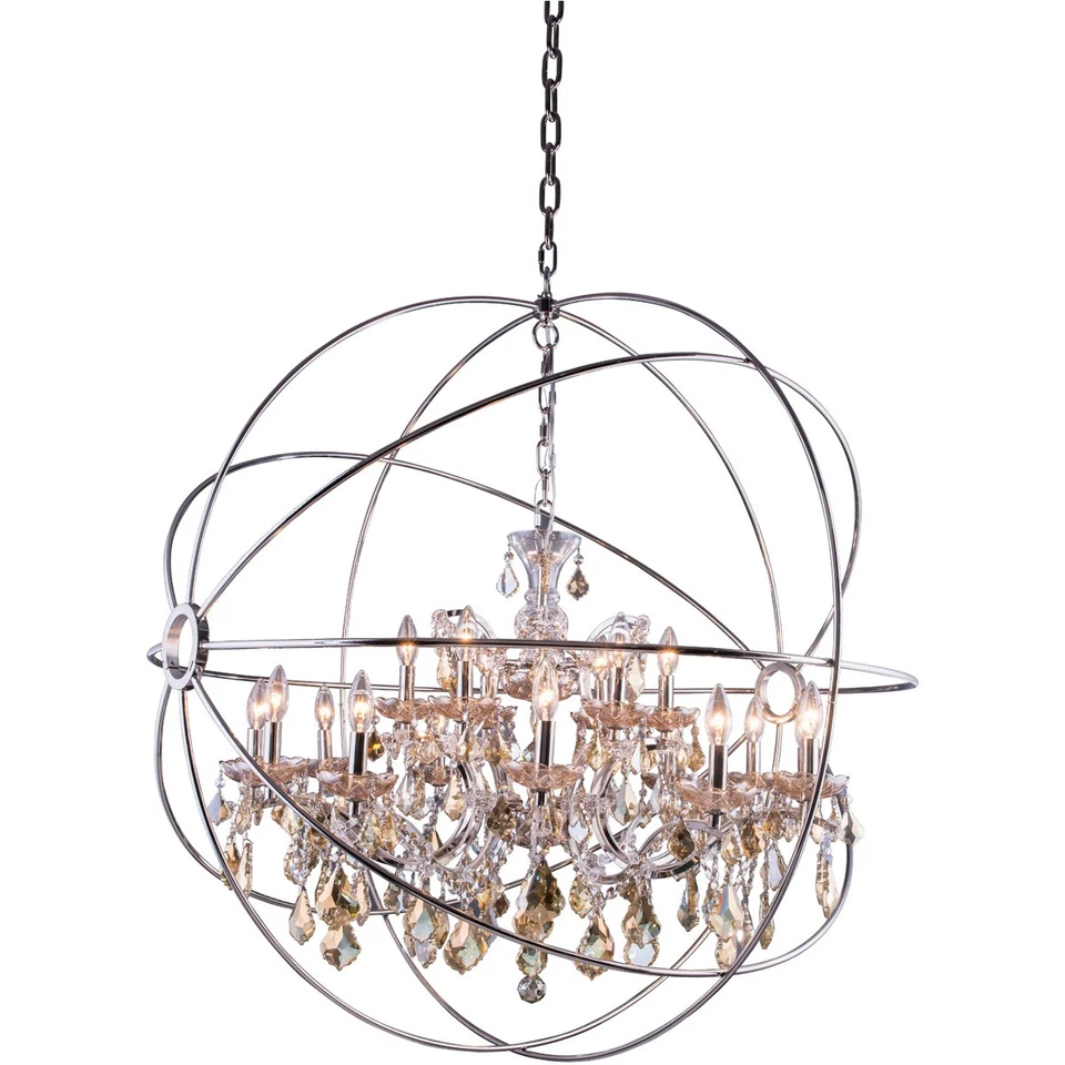 优雅照明 1130G43PN-GT/RC 日内瓦吊坠抛光镍 — 第 1/1 张图片