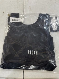 Bloch CL8262 Cap Sleeve Skirted Leotard Black Size 4-6 - Picture 1 of 2