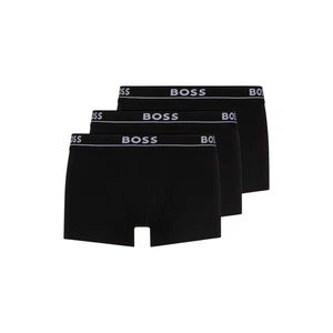 Paquete de 3 calzoncillos boxer Boss para hombre negros Spirit talla M L XL XXL Hugo Boss - Imagen 1 de 6