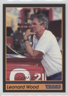 1991 Traks Leonard Wood #62 HOF - Image 1 of 2