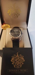 DONALD J. TRUMP 2005 SUPER RARE SIGNATURE COLLECTION TR/1065 RARE WATCH DAY DATE - Picture 1 of 24