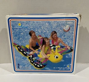 Raro Galleggiante Piscina Farfalla 63”x55” Intex The Wet Set 2000 Vintage Nuovo LEGGI! - Foto 1 di 9