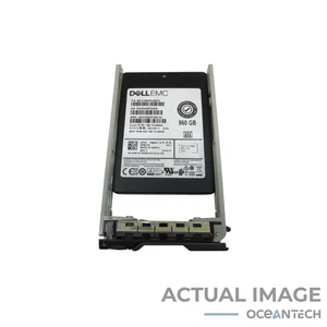 Dell PM883 MZ-7LH960A 960GB 2.5" 6Gbp/s SATA SSD W/ Tray Grade A 0PMT4X - Afbeelding 1 van 4