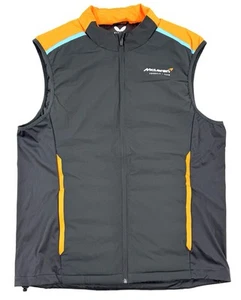 Castore Vest Mens Size XL McLaren Formula 1 Team F1 Insulated Full Zip Jacket - Picture 1 of 13