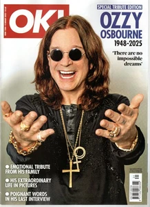 OK! Magazine August  2025 Ozzy Osbourne Tribute Issue 1948 - 2025 - Picture 1 of 2