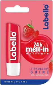 Labello 24H hydration Lip Balm Strawberry Lip Shine 4.8g Shipping From USA - Picture 1 of 6