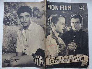 Mon Film 1954 N°388 andree debar  armand francioli ROBERTO BENZI - Picture 1 of 1