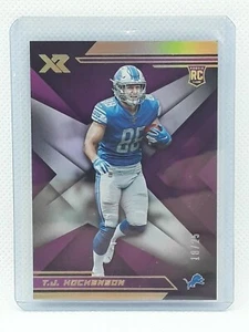 T.J. Hockenson 2019 Panini XR Football PURPLE RC (18/25) Detroit Lions - Picture 1 of 2
