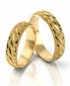 Stelmach 13 Trauringe Gold 333–750 | 5 mm | ohne Steine | Gravur inkl. - Bild 1 von 1