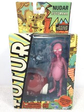 Futurama 6" NUDAR Action Figure by Toynami 2008 Sealed Adult Collector Santa