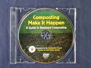 Composting: Make it Happen by Montgomery County Maryland {DVD Disc Only} - Imagen 1 de 2