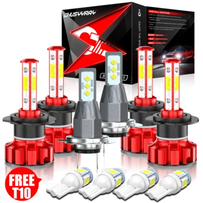 Combo faros LED + kit faros antiniebla FIT Mercedes-Benz R350 2006-2010 6000K Foto 1 de 4