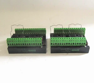 (LOT OF 2) Murr Elektronik Relay Modules 24VDC Max 125V 2A 61011 - Picture 1 of 6