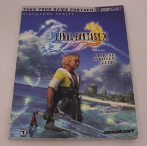 Final Fantasy X Official Strategy Guide BradyGames Used/ No Poster - Picture 1 of 9