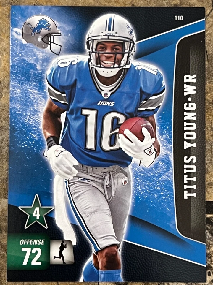 2011 Panini Adrenalyn XL - Titus Young - Image 1 of 2