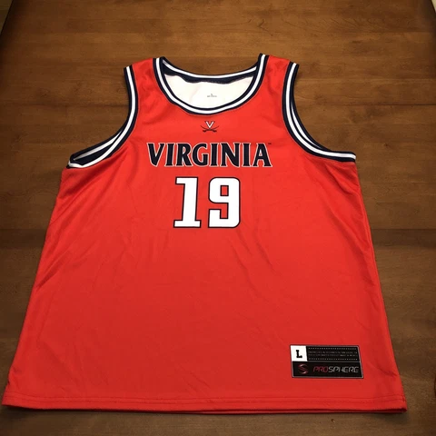 Virginia Cavaliers National Champions Basketball Jersey 2019, Size Large Cover