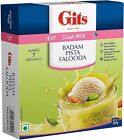 Gits Falooda Mix Badam Pista  Drink Mix 200g -Makes 7 Servings -Ready In 3 Steps