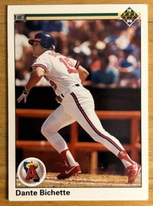 1990 Upper Deck Dante Bichette 2nd Year Card #688 Angels HOF Low-Grade