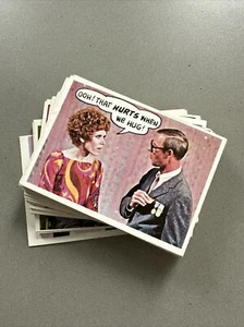 1968 Topps Laugh-In Juego Parcial (67/77) Tarjetas Coleccionables Foldees Collar - Imagen 1 de 6