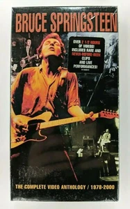 Bruce Springsteen VHS The Complete Video Anthology 1978-2000 New Sealed - Picture 1 of 3
