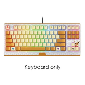Razer x Pokémon Eevee Blackwidow TKL AnimeMechanical Keyboard Green Switch Wired - Picture 1 of 5