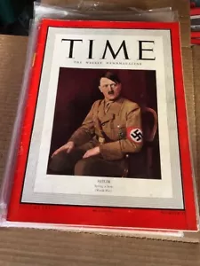 Magazine Time. April 14 1941 ADOLF HITLER Germany complete - Imagen 1 de 1