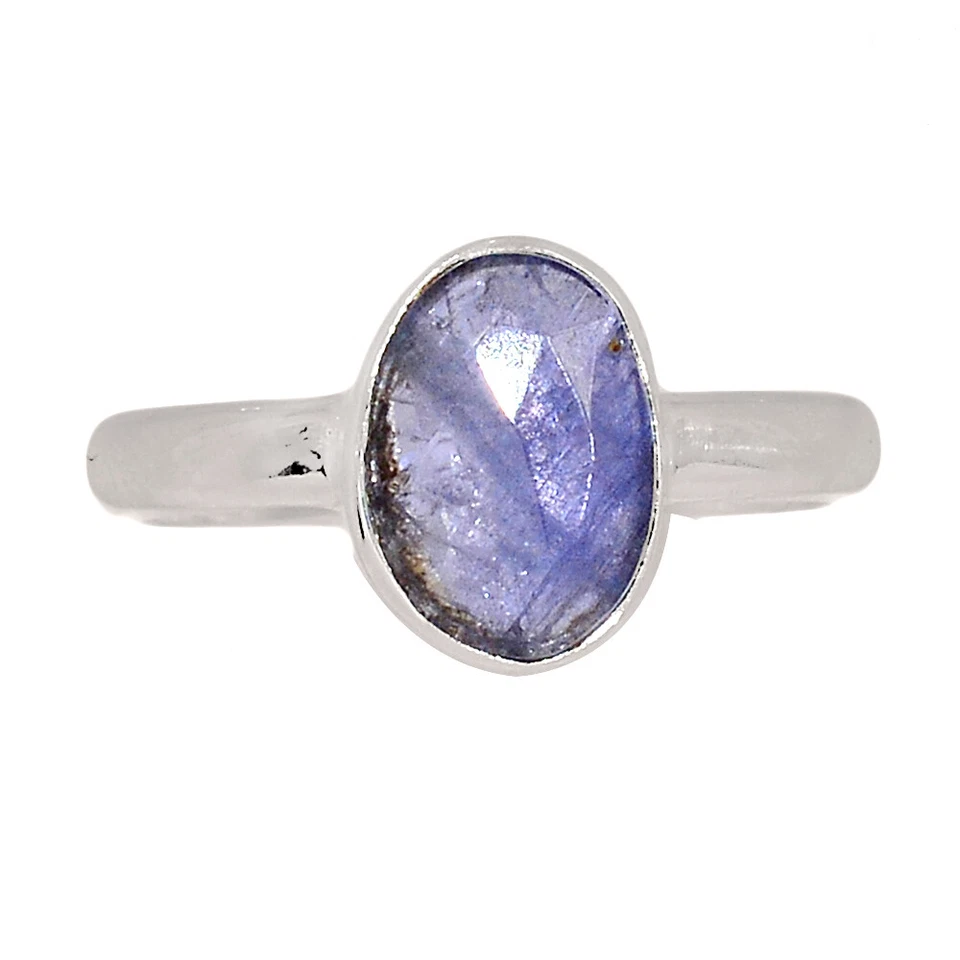 Joyería anillo de plata de ley 925 de Iolita natural - India s.6.5 CR63847 Foto 1 de 1