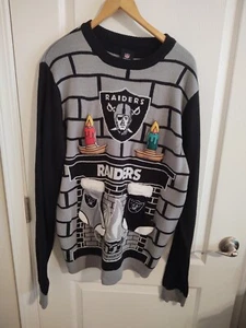 Rare Vintage Raiders NFL Ugly Christmas Sweater - Bild 1 von 3