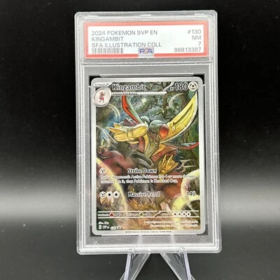 Kingambit 130 Sv: Scarlet & Violet Promo Card PSA 7 NM - Image 1 of 2