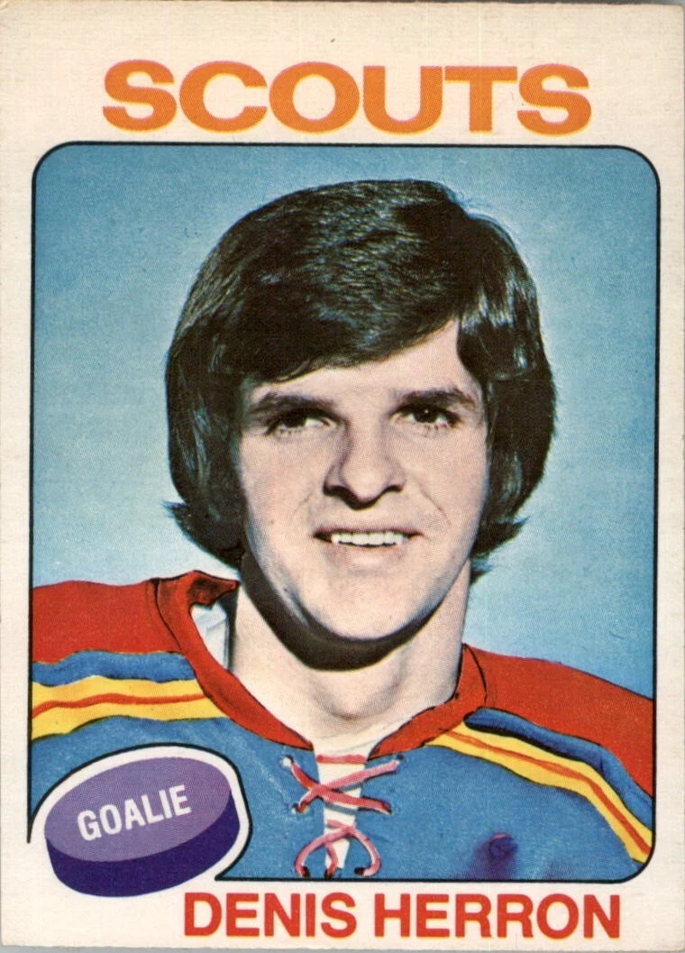 1975-76 O-PEE-CHEE HOCKEY #68 DENIS HERRON KANSAS CITY SCOUTS