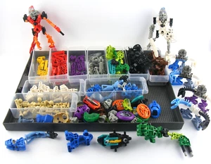 Lego Bionicle Original Few Series Parts Lot Figures Masks Tokens Some Rare - Picture 1 of 11