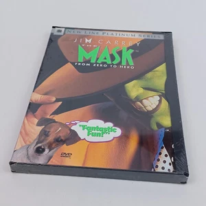 The Mask From Zero to Hero DVD Not For Sale Promo N4011 Jim Carrey Sealed Tears - Picture 1 of 9