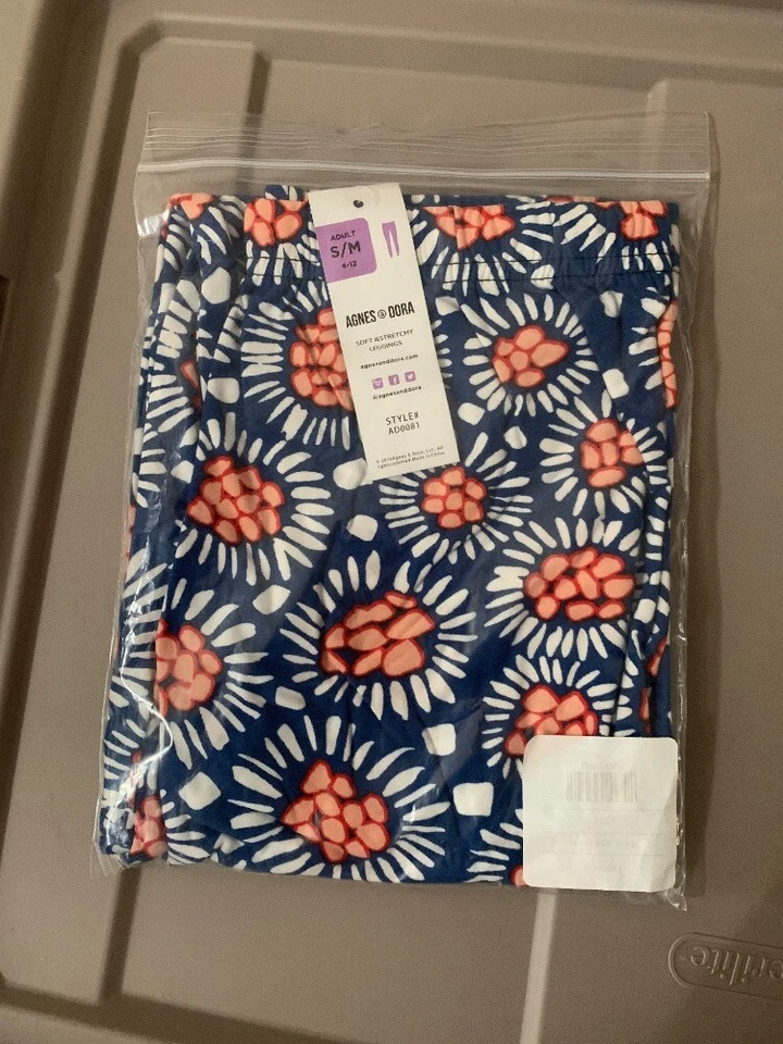 Agnes & Dora Dots and Bursts Leggings S/M NWT - In original packaging - Image 1 of 1
