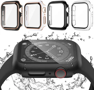 For Apple Watch Series 8 7 6 5 SE iWatch Matte Protective Full Screen Cover Case - Picture 1 of 34