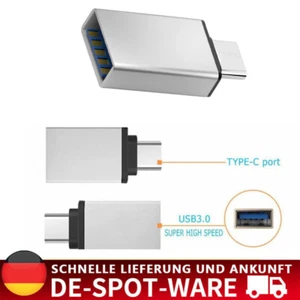 USB C Stecker auf USB A Buchse 3.1 OTG Adapter Konverter Adapterkönig - Bild 1 von 11