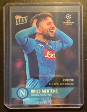 2020 UCL TOPPS NOW Card #39 DRIES MERTENS NAPOLI Print/PR:59 VERY RARE
