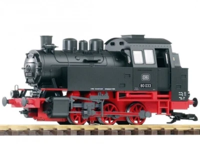 PIKO G Scale ~ New 2025 ~ DB III BR80 Steam Locomotive ~ With Lights ~ 37202 - Image 1 of 3