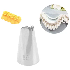 #86 Pastry Nozzles Icing Piping Nozzles Cream Metal Tips Cake Decorating _ro - Picture 1 of 10
