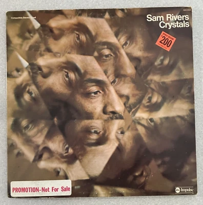 Sam Rivers Crystals LP 1974 ST Quad Promo Grachan Moncur Andrew Cyrille Braxton - Image 1 of 4